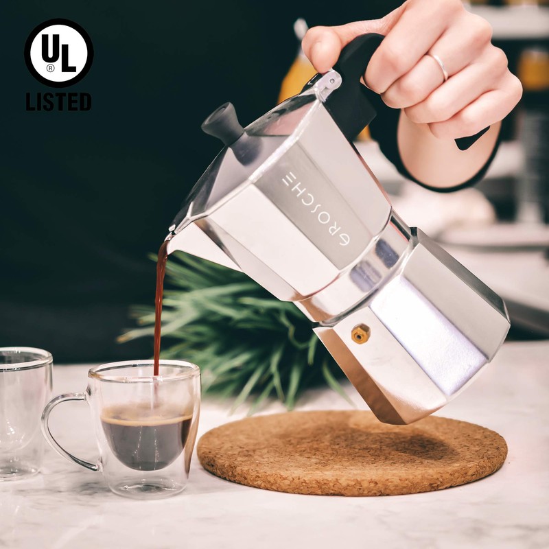 GROSCHE Milano Moka Pot | 9 Espresso Cup - 15.2