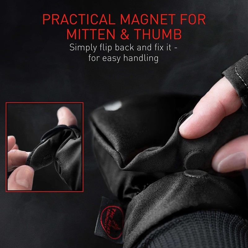 THE HEAT COMPANY - HEAT 2 SOFTSHELL - fingerless touchscreen