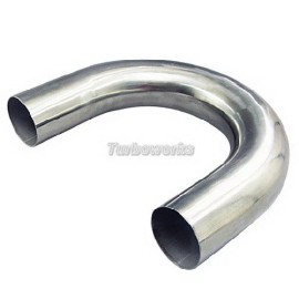 CXRacing 304 Stainless 4" 180 U Mandrel Bend Pipe Tubing Tube