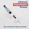 WojBear 2 PCS Magnetic Extension Bit Holder Set, 2 *