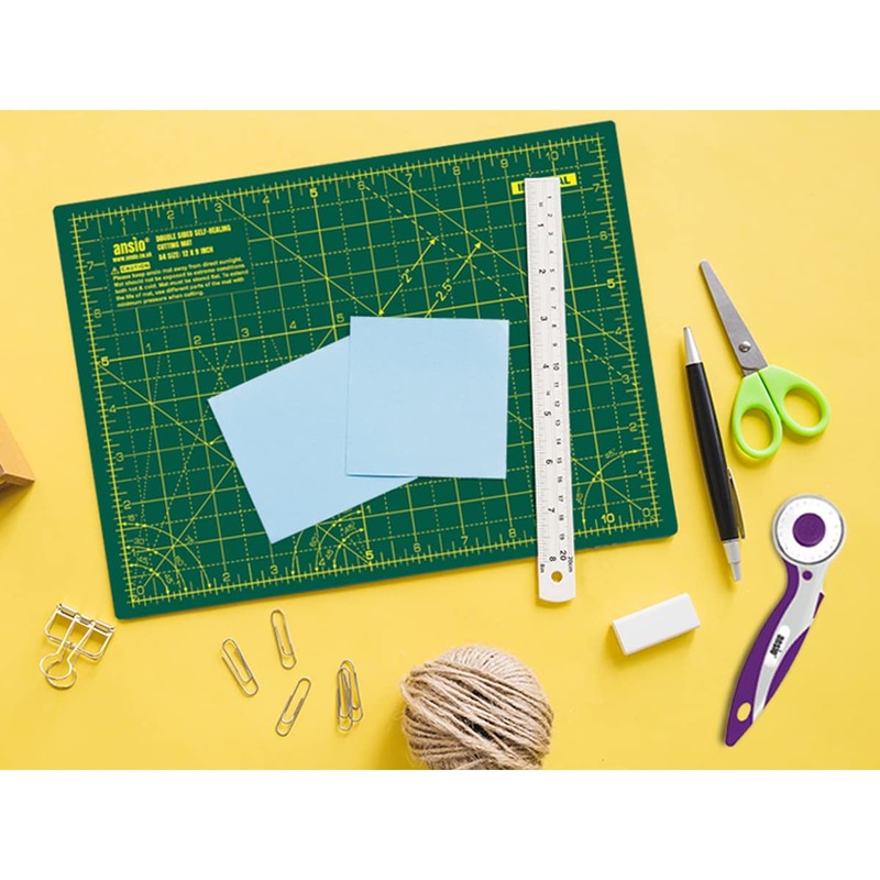 ANSIO Craft Cutting Mat Self Healing A4 Double Sided 5