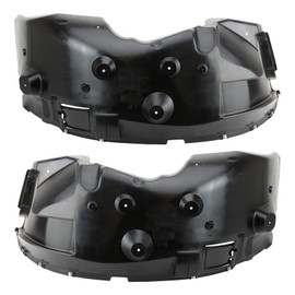 TRQ TRQ Front Inner Fender Liner Set Compatible with 2014-2018 Ram 2500 2013-2018 3500 CH1248164 CH1249164