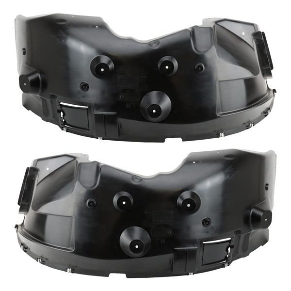 TRQ TRQ Front Inner Fender Liner Set Compatible with 2014-2018