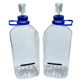 Home Brew Demijohns x 2 PET 5L with Airlocks