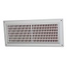 Air Ventilation Plastic Grill Cover 130mm x 300mm/White