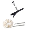Hair Accessories Set - Hair Clip - Bun Scrunchie -