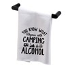 PLITI Camping Kitchen Towel Camping Lover Gift You Know What