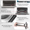 Gisafai 4" Dryer Vent Cover Outside with Stainless Steel Guard