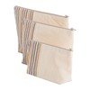 NOVICA Cotton cosmetic bags, 'Joy of Color' (set of 3)