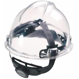 MSA V-Gard 200 Construction Worker Helmet with Ventilation and Rotary Knob Control FasTrack - Work Helmet Protective Helmet Hard Hat, Colour: Orange