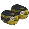 MIDO Professional Abrasive Discs 10 Packs 115 mm Ultra Thin