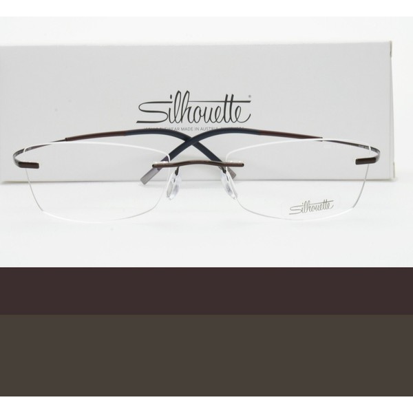 SILHOUETTE Rimless Eyeglasses 52mm 4339 40 6062 52-19-145 Brand New