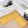 puwbnhj Kitchen Rugs and Mats Non Skid Washable Set of