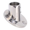 Boat Handrail Round Base Fitting 316 Stainless Steel Marine Hardware