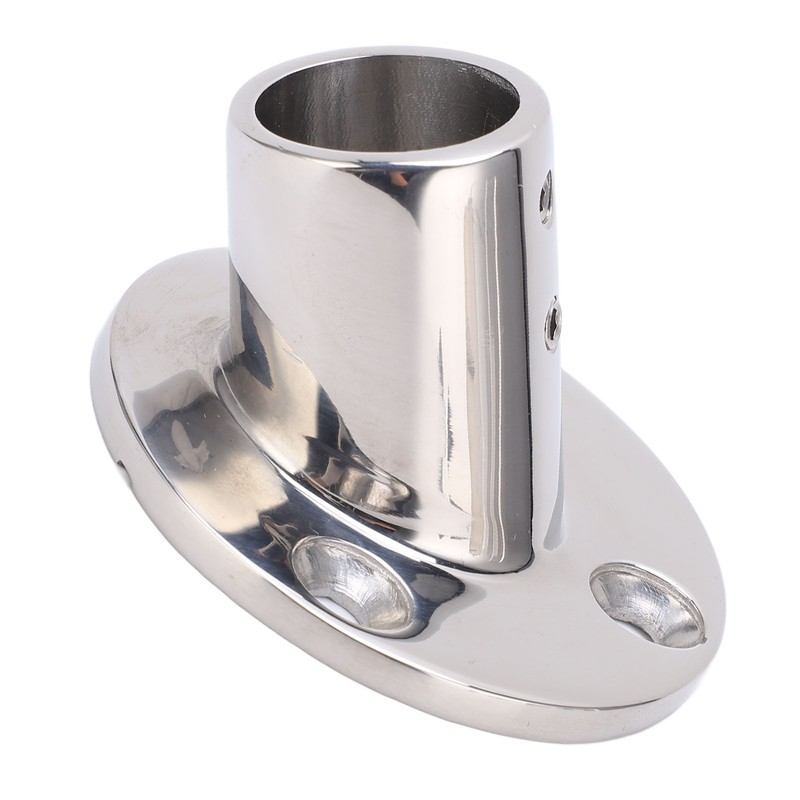 Boat Handrail Round Base Fitting 316 Stainless Steel Marine Hardware