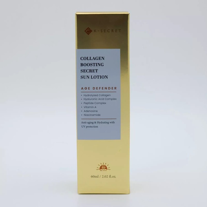 Secret K-SECRET Collagen Boosting Secret Sun Lotion 60ml Sunscreen Hydrating
