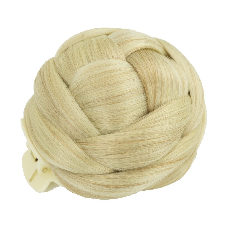 IMISSU Braided Chignon Dancer Hair Donut Hairpieces Scrunchie Claw Hair