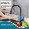 Welsan Touchless Kitchen Faucet, Hands-Free Automatic Smart Faucet with Pull