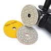 Casaverde 100mm Diamond 3 Step Polishing Pads,Wet Granite Diamond Pads
