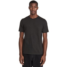 Theory Men's Essential Cosmos Slub Cotton Tee, Black, XS