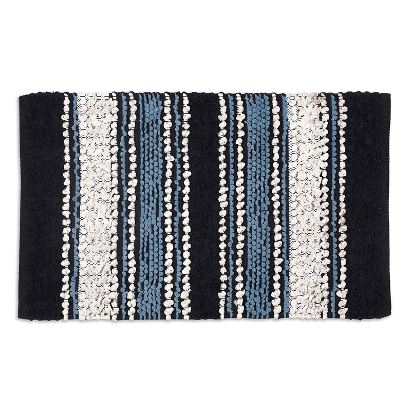 Chenille Bath Mat Rug 20x32-100% Cotton Soft Absorbent and Machine