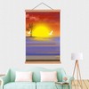 Teak Wood Magnetic Poster Hanger Frame Wooden Magnetic Hanger Frame