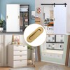 MOROBOR 4 Pack Stainless Steel Side Hole Flush Pull, Oval