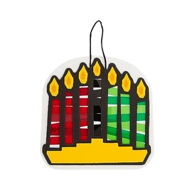 Fun Express Acetate Kwanzaa Sign Craft Kit - Makes 12