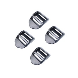Baitoo Ladder Lock Slider 3/4in,1",1.25",1.5",2 inch Plastic Ladderlock Slider Buckle Ladder Sliders Adjustable Lock Ladder Adjuster for Backpack Webbing Straps Bags (1-1/2 inch - 4pieces)