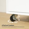 HOOBRO 5-Drawer File Cabinet, Under Desk Mobile Filing Cabinet with