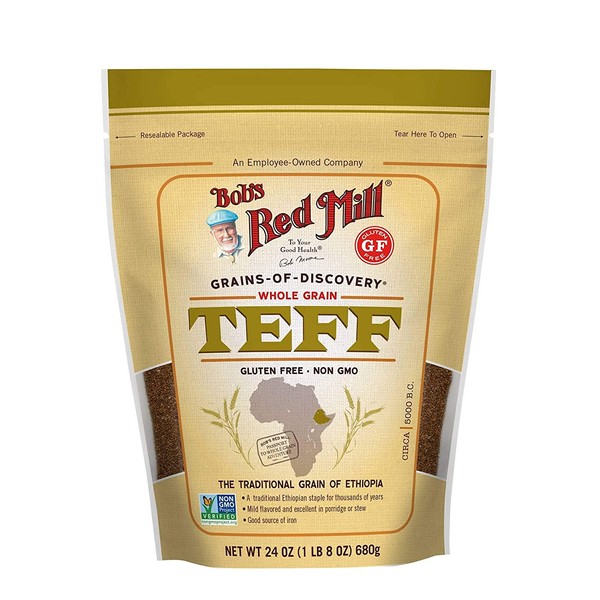 Bob's Red Mill Whole Grain Teff, 24-ounce - PACK OF 2