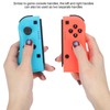 1 Pair Left Right Game Console Gamepad Controller Red Blue