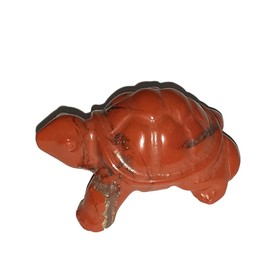 Jaspis rot Schildkröte | Edelstein Schildkröte Figur ca. 5cm /2 inch