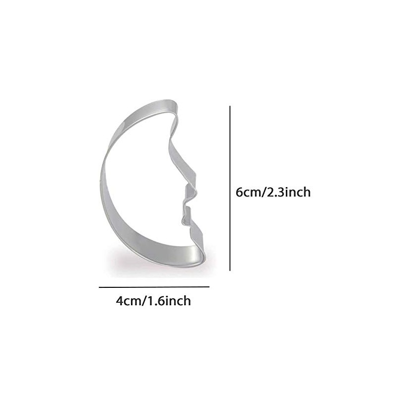 WDYJMALL Moon Cookie Cutter