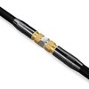 deleyCON Pack of 10 SAT Adaptor Connectors Coaxial Cable Extend