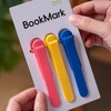 3Pcs Automatically Stay in Place Bookmark, Bookmarks for Women, Men,