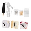 jojofuny 1set Electric Mini Drill Pen Usb Charging Punch Tool