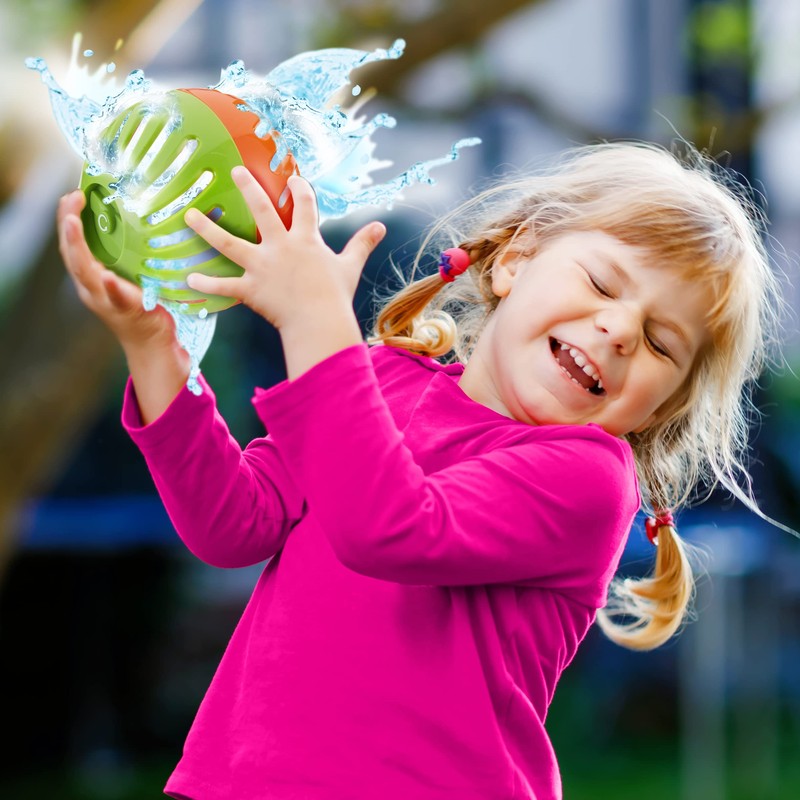 BLEIB AKTIV SPLASH OUT Wasserbüste werfen und fangen mit Timer-Ballon
