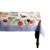 Maison d' Hermine Tablecloth 100% Cotton 140cmx180cm Washable Square Table
