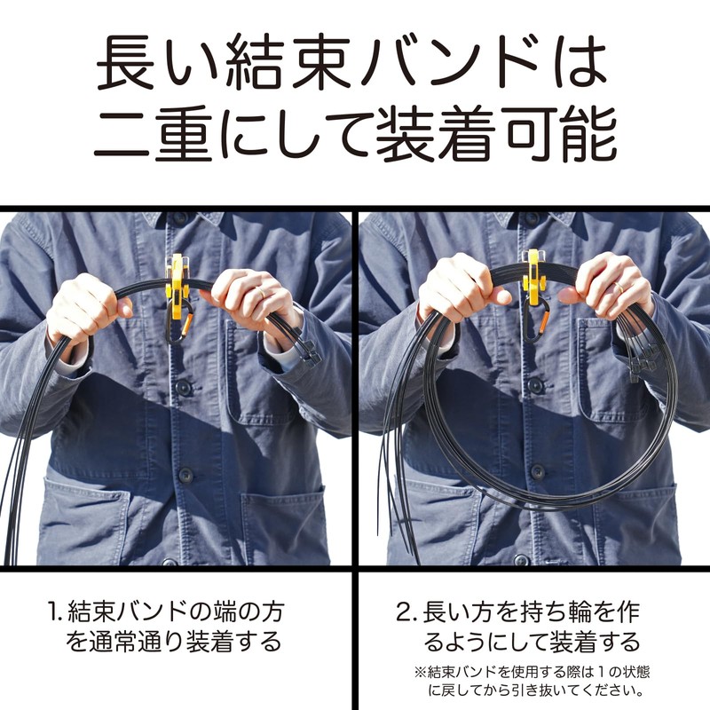 E-ZEN EQ-100 One-Touch Cable Tie Holder One Touch CABLE TIE