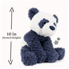 GUND Cozys Collection Panda, Panda Bear Stuffed Animal, Plush Toy for Ages 1 and Up, Navy Blue, 10”