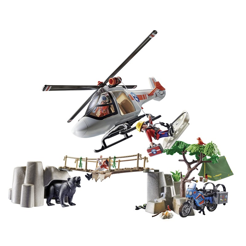 Playmobil Canyon Copter Rescue