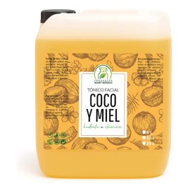 Tónico Facial De Coco Con Miel Orgánica 10 Litros Momento De Aplicación Día/noche Tipo De Piel Todo Tipo De Piel