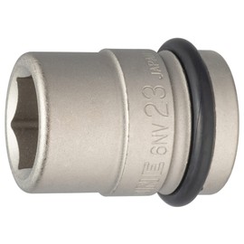 TONE Impact Socket 6NV-23 Insertion Angle 0.7 inch (19.0 mm) (3/4 inch), Double Side Width 0.9 inch (23 mm)