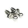2 x reinforced ball studs for gas spring front flap,