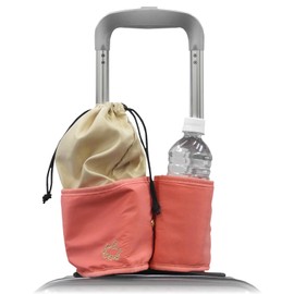 Shiro Lab (Foldable) Multi Carry Holder, PK Carry-on Bag, Business Trips, Organization, Travel, Convenient Goods, Travel Bag, Small (Pink)