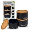 Top 3 Tea Coffee and Sugar canisters set | kitchen