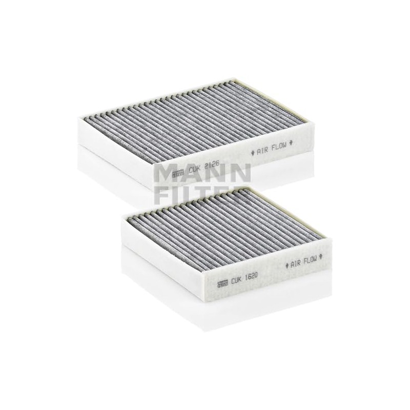 MANN PSA CUK21000-2 Fleshas Plus Air Conditioner Cabin Filter Peugeot