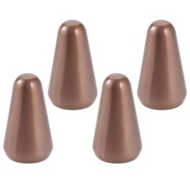 LT Easiyl 4pcs Guitar 5 Way Pickup Switch Tip Metal Switch Knob Compatible with Fender Strats Compatible with ST Guitars Compatible with Oak Grigsby Switch (Antique Copper Red)