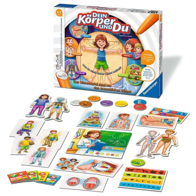 Ravensburger Tiptoi 00560 “Dein Körper und du” Game [German Edition]